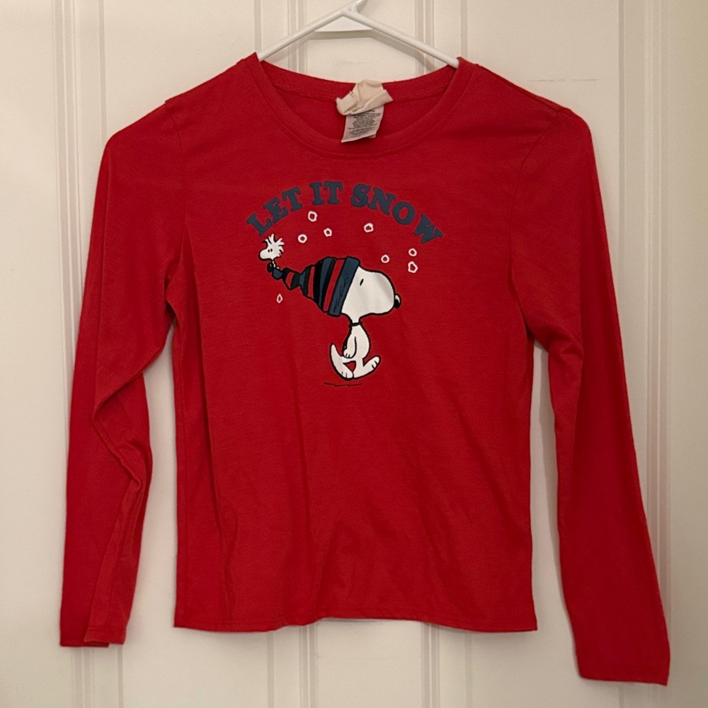 Peanuts Snoopy & Woodstock Long Sleeve Tee